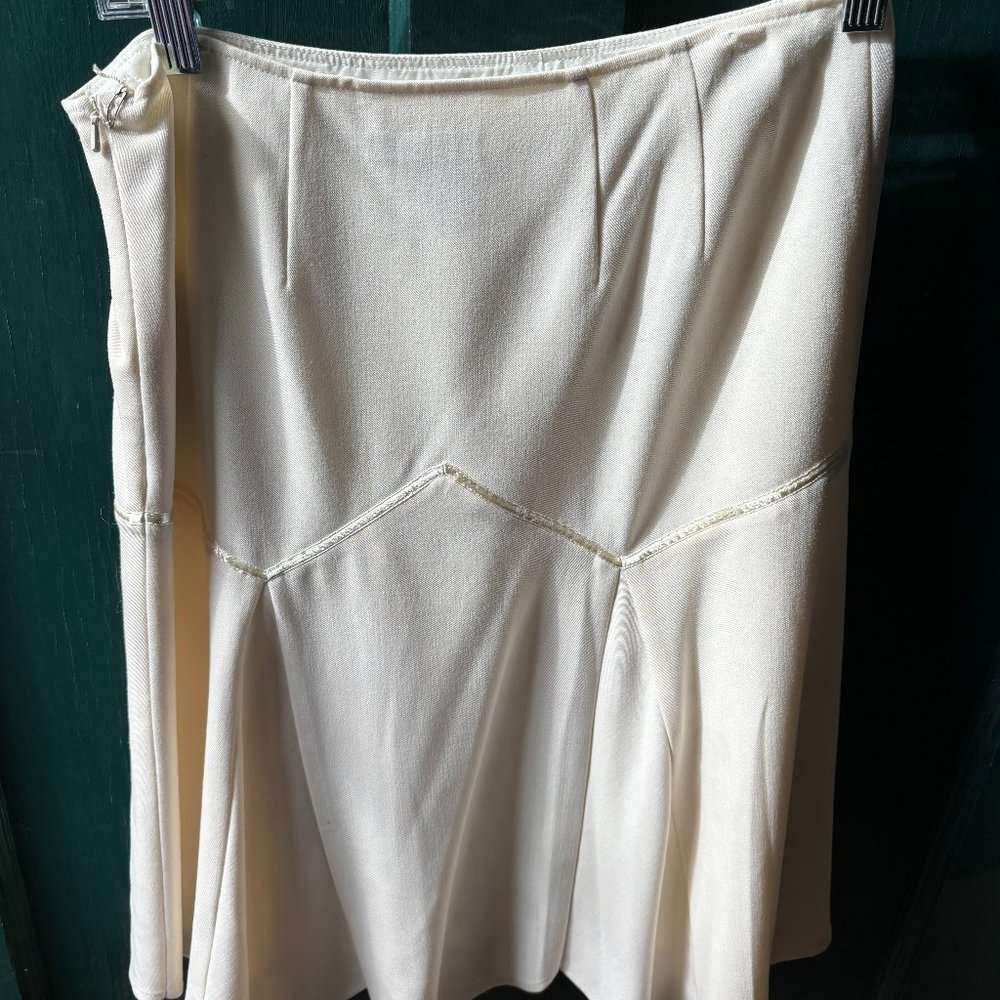 Off white skirt